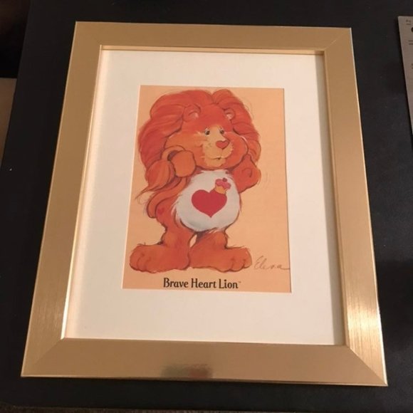 Care Bear Cousins Brave Heart Lion Framed Picture - Picture 7 of 7